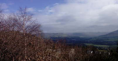 Grotton Lydgate Circular Walk View to Greenfield