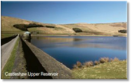 Castleshaw Valley Reservoirs Walk Upper Reservoir